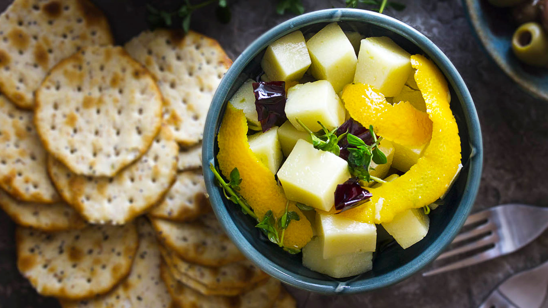 Marinated Manchego Cheese Ribera y Rueda